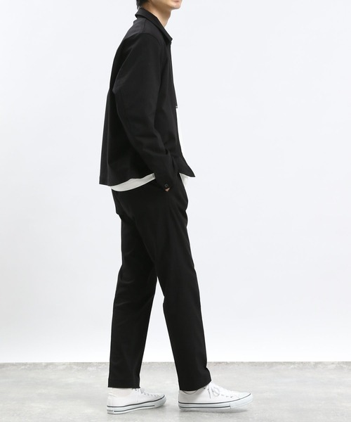 GLOBAL WORK Smile Seed Store（グローバルワーク スマイルシードストア）の「NRストレッチブルゾン/993346（ブルゾン・メンズ・ブラック/ベージュ/ネイビー・SMALL/MEDIUM/LARGE）」の5枚目の写真