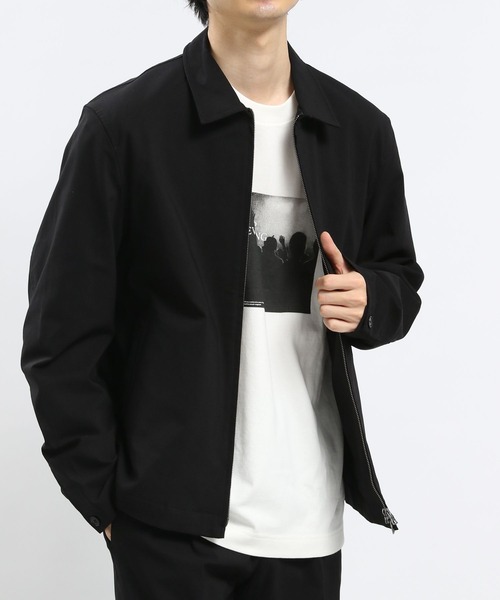 GLOBAL WORK Smile Seed Store（グローバルワーク スマイルシードストア）の「NRストレッチブルゾン/993346（ブルゾン・メンズ・ブラック/ベージュ/ネイビー・SMALL/MEDIUM/LARGE）」の9枚目の写真