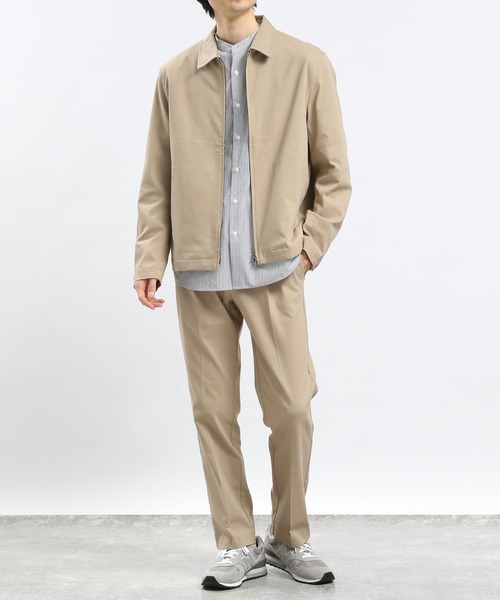 GLOBAL WORK Smile Seed Store（グローバルワーク スマイルシードストア）の「NRストレッチブルゾン/993346（ブルゾン・メンズ・ブラック/ベージュ/ネイビー・SMALL/MEDIUM/LARGE）」の12枚目の写真