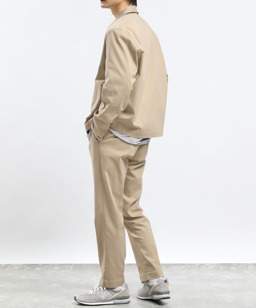 GLOBAL WORK Smile Seed Store（グローバルワーク スマイルシードストア）の「NRストレッチブルゾン/993346（ブルゾン・メンズ・ブラック/ベージュ/ネイビー・SMALL/MEDIUM/LARGE）」の13枚目の写真