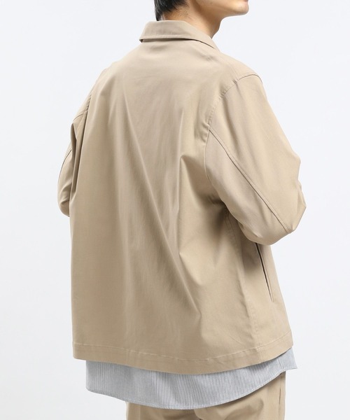 GLOBAL WORK Smile Seed Store（グローバルワーク スマイルシードストア）の「NRストレッチブルゾン/993346（ブルゾン・メンズ・ブラック/ベージュ/ネイビー・SMALL/MEDIUM/LARGE）」の16枚目の写真