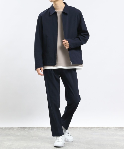 GLOBAL WORK Smile Seed Store（グローバルワーク スマイルシードストア）の「NRストレッチブルゾン/993346（ブルゾン・メンズ・ブラック/ベージュ/ネイビー・SMALL/MEDIUM/LARGE）」の17枚目の写真