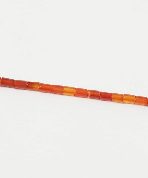 SMELLY(スメリー)の「SMELLY so’ carnelian necklace(ネックレス・レディース・レッド・-)」の3枚目の写真