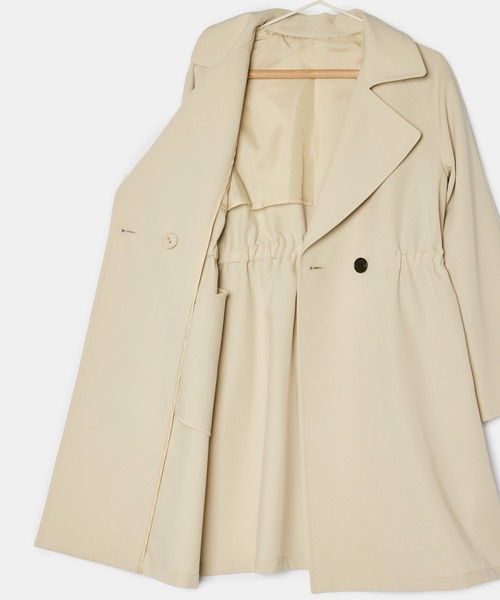 ROPE' PICNIC（ロペピクニック）の「【KIDS】トレンチコート/リンクコーデ（トレンチコート・キッズ・ベージュ・110/120/130/140/150）」の9枚目の写真