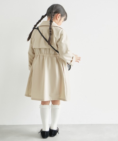 ROPE ベージュ トレンチコート 新品未使用タグ付きSEAL] ROPE'♡ベージュ トレンチコート