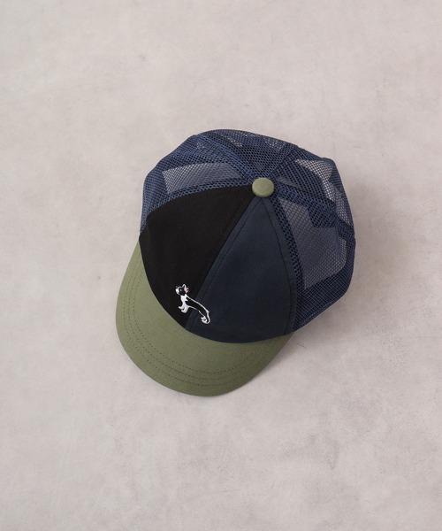 Sense of Grace（センスオブグレース）の「キッズ フロント刺繍 メッシュキャップ（キャップ・キッズ・ブラック/マルチ/ベージュ・FREE）」の19枚目の写真