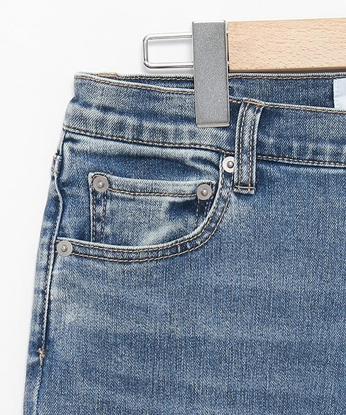 petit main LIEN（プティマインリアン）の「【リンク】ウォッシュ加工デニム(レディース)（その他パンツ・レディース・ブルー/サックスブルー・S/M）」の16枚目の写真