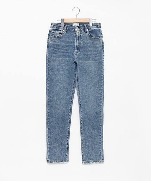 petit main LIEN（プティマインリアン）の「【リンク】ウォッシュ加工デニム(レディース)（その他パンツ・レディース・ブルー/サックスブルー・S/M）」の11枚目の写真