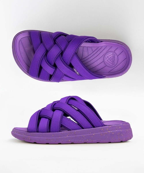 MALIBU SANDALS（マリブサンダルズ）の「MALIBU SANDALS / "ZUMA LX RECYCLED" サンダル（サンダル・メンズ・ブラック/グレー/ネイビー/オリーブ/パープル系/オフホワイト/パープル/グリーン/レッド・5/11/10/9/7/6/8/4/6.5）」の7枚目の写真