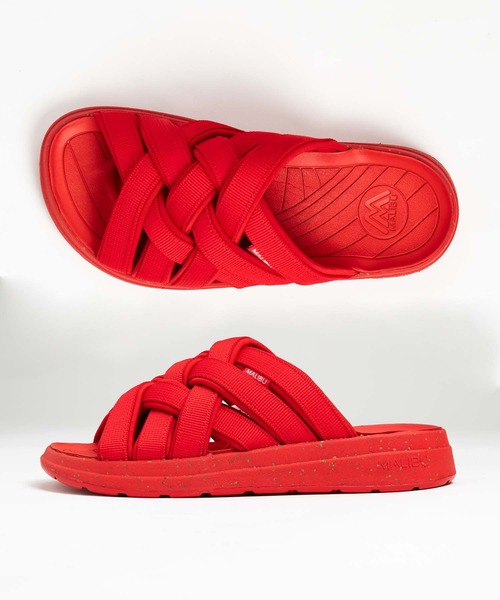 MALIBU SANDALS（マリブサンダルズ）の「MALIBU SANDALS / "ZUMA LX RECYCLED" サンダル（サンダル・メンズ・ブラック/グレー/ネイビー/オリーブ/パープル系/オフホワイト/パープル/グリーン/レッド・5/11/10/9/7/6/8/4/6.5）」の9枚目の写真