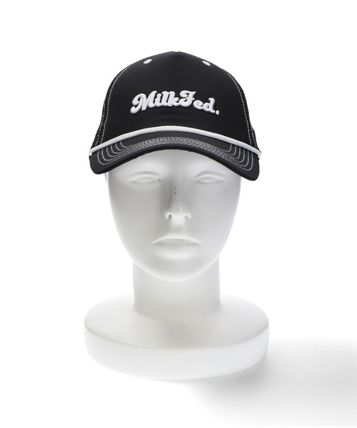 MILKFED.（ミルクフェド）の「CURSIVE LOGO MESH CAP（キャップ・レディース・ブラック/ライトピンク/ブルー・ONE SIZE）」の19枚目の写真