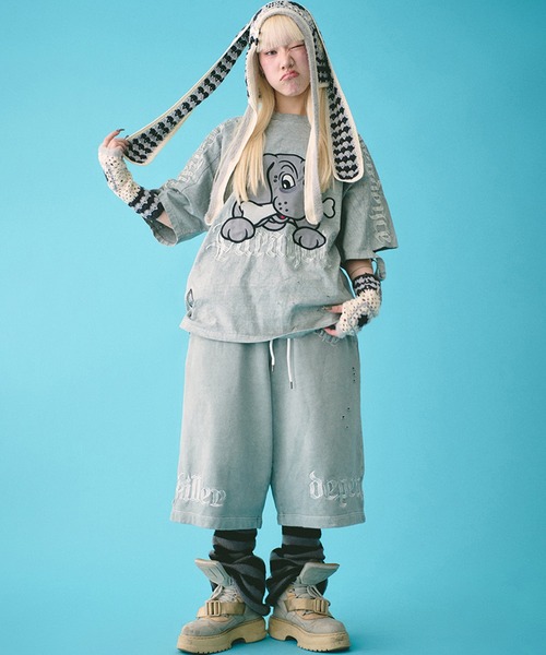 セール】【GALFY/ガルフィー】病みに染まりし T シャツ（Tシャツ