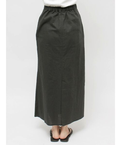 Ungrid（アングリッド）の「フィットフレアスリットスカート（スカート・レディース・アイボリー/チャコールグレー・FREE）」の7枚目の写真