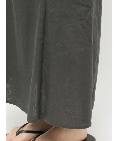 Ungrid（アングリッド）の「フィットフレアスリットスカート（スカート・レディース・アイボリー/チャコールグレー・FREE）」の10枚目の写真