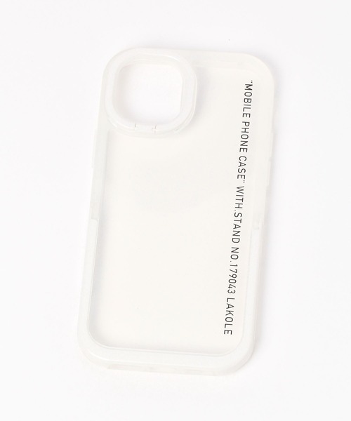 LAKOLE（ラコレ）の「ダブルスタンドiPhoneケース / 111614（スマホケース/カバー・レディース・カーキ/ピンク/ブラック/ホワイト/イエロー・X-SMALL/SMALL）」の2枚目の写真