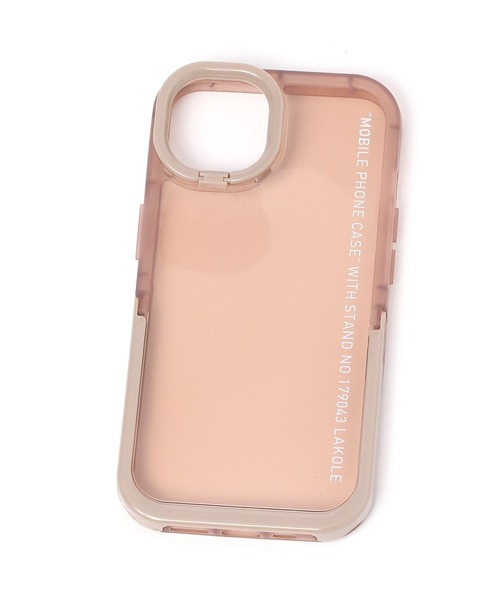 LAKOLE（ラコレ）の「ダブルスタンドiPhoneケース / 111614（スマホケース/カバー・レディース・カーキ/ピンク/ブラック/ホワイト/イエロー・X-SMALL/SMALL）」の13枚目の写真