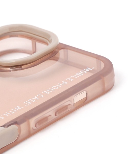 LAKOLE（ラコレ）の「ダブルスタンドiPhoneケース / 111614（スマホケース/カバー・レディース・カーキ/ピンク/ブラック/ホワイト/イエロー・X-SMALL/SMALL）」の8枚目の写真