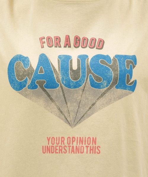 LAKOLE（ラコレ）の「グラフィックプリントＴ / 116545（Tシャツ/カットソー・レディース・オフホワイト/チャコールグレー/イエロー系その他/ダークグレー/アイボリー・SMALL/MEDIUM）」の10枚目の写真