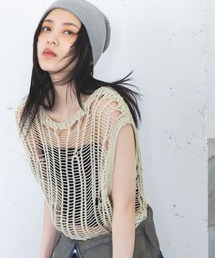 JEANASIS | 3GハリヌキラメニットNS/117268(ベスト)