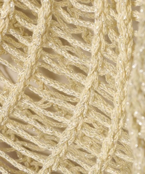 JEANASIS（ジーナシス）の「3GハリヌキラメニットNS/117268（ベスト・レディース・グレー/クリーム/ブラック・FREE）」の17枚目の写真