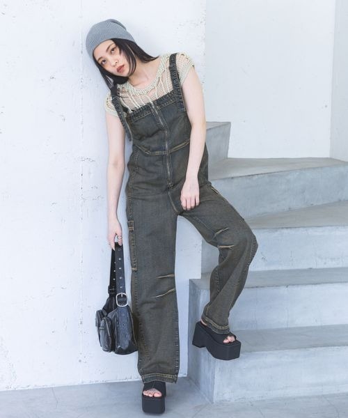 JEANASIS（ジーナシス）の「3GハリヌキラメニットNS/117268（ベスト・レディース・グレー/クリーム/ブラック・FREE）」の20枚目の写真