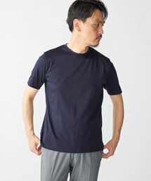 SHIPS: ALBINI クルーネック 無地 Tシャツ