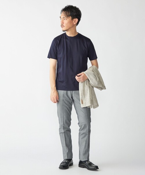SHIPS: ALBINI クルーネック 無地 Tシャツ SHIPS tシャツ SHIPS: ALBINI クルーネック 無地 Tシャツ メンズ