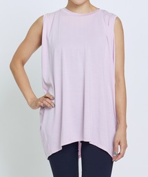 Julier Yoga and Relax | Julier エコリヨセルベア天ノースリーブトップス(Tシャツ/カットソー)