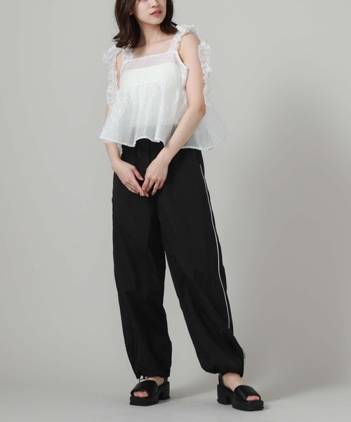 archives（アルシーヴ）の「ギャザーリボンキャミビスチェ（キャミソール・レディース・アイボリー/ブラック/ブルー・MEDIUM）」の13枚目の写真