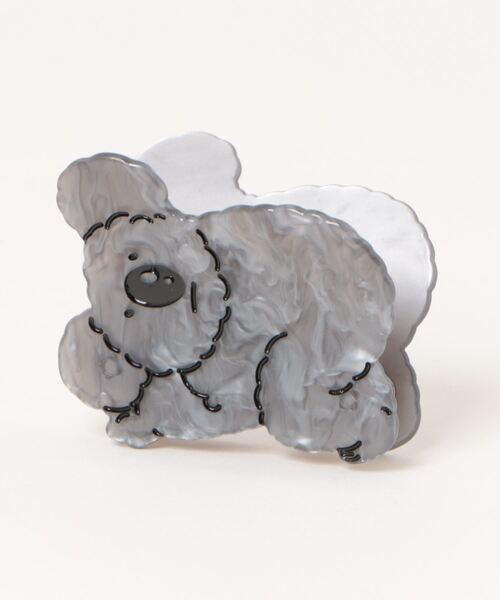 Fun & Daily（ファンアンドデイリー）の「F&D : コアラヘアクリップ（バレッタ/ヘアクリップ・レディース・グレー/ホワイト/ブラウン・FREE）」の3枚目の写真