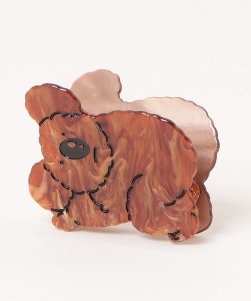 Fun & Daily（ファンアンドデイリー）の「F&D : コアラヘアクリップ（バレッタ/ヘアクリップ・レディース・グレー/ホワイト/ブラウン・FREE）」の5枚目の写真