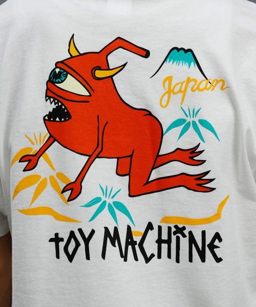TOY　MACHINE（トイ　マシーン）の「【ムラサキスポーツ限定】TOY MACHINE/トイマシーン 半袖Tシャツバックプリント MTMSEST23（Tシャツ/カットソー・メンズ・ブラック/ホワイト・M/L/XL）」の13枚目の写真