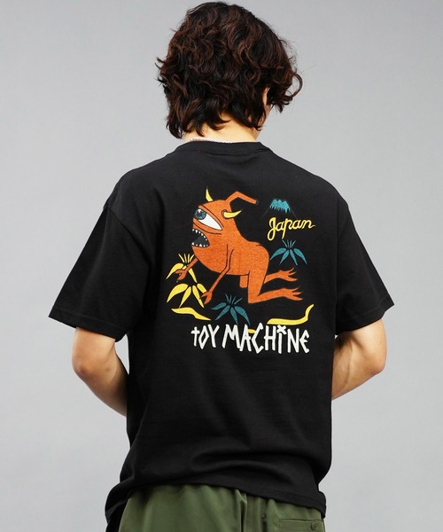 TOY　MACHINE（トイ　マシーン）の「【ムラサキスポーツ限定】TOY MACHINE/トイマシーン 半袖Tシャツバックプリント MTMSEST23（Tシャツ/カットソー・メンズ・ブラック/ホワイト・M/L/XL）」の16枚目の写真