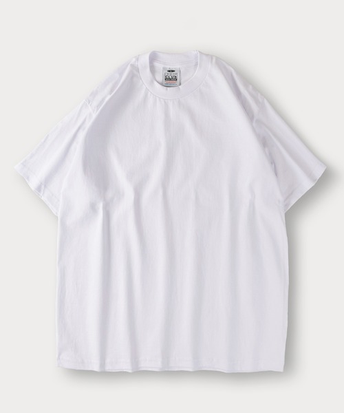 PRO CLUB (プロクラブ)の「【PROCLUB/プロクラブ】6.5OZヘビーウェイトクルーネックTシャツ/無地Tシャツ/ユニセックス(Tシャツ/カットソー・メンズ・ブラック/チャコールグレー/ブラウン/ホワイト/グリーン/パープル・M/L/XL)」の9枚目の写真
