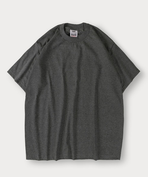 PRO CLUB (プロクラブ)の「【PROCLUB/プロクラブ】6.5OZヘビーウェイトクルーネックTシャツ/無地Tシャツ/ユニセックス(Tシャツ/カットソー・メンズ・ブラック/チャコールグレー/ブラウン/ホワイト/グリーン/パープル・M/L/XL)」の11枚目の写真