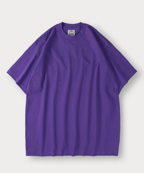 PRO CLUB (プロクラブ)の「【PROCLUB/プロクラブ】6.5OZヘビーウェイトクルーネックTシャツ/無地Tシャツ/ユニセックス(Tシャツ/カットソー・メンズ・ブラック/チャコールグレー/ブラウン/ホワイト/グリーン/パープル・M/L/XL)」の12枚目の写真