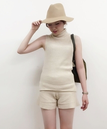 Chico | 【who's who Chico】ノースリニットセットアップ(ワンピース)