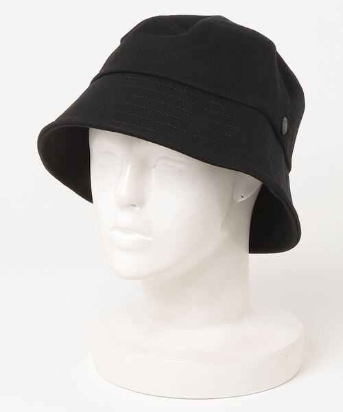 CPH（シーピーエイチ）の「CPH/シーピーエイチ/FULL BUCKET HAT / C&F GABARDINE（ハット・メンズ・ブラック・S/M）」の4枚目の写真