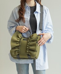 Jewelna Rose | フリルトートバッグ 16205(ハンドバッグ)