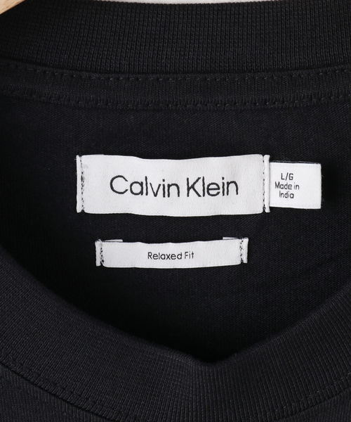Calvin Klein（カルバン・クライン）の「【Calvin Klein / カルバン クライン】SS RLXD ARCHIVE TEE（Tシャツ/カットソー・メンズ・ホワイト/チャコールグレー/ブラック/サックスブルー・SMALL/LARGE/MEDIUM）」の14枚目の写真