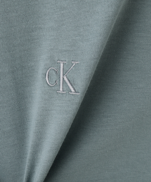 Calvin Klein（カルバン・クライン）の「【Calvin Klein / カルバン クライン】SS RLXD ARCHIVE TEE（Tシャツ/カットソー・メンズ・ホワイト/チャコールグレー/ブラック/サックスブルー・SMALL/LARGE/MEDIUM）」の9枚目の写真