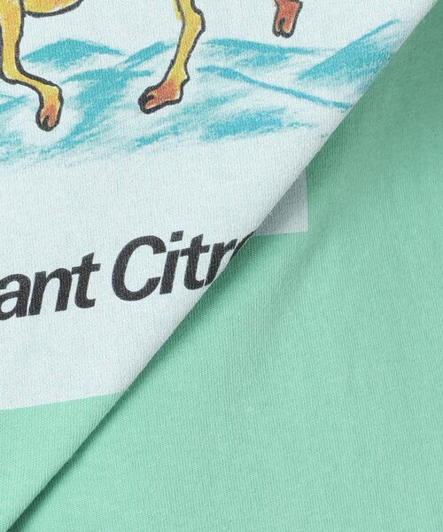 Savignac（サヴィニャック）の「SAVIGNAC (サビニャック) 別注 French Company プリント Tシャツ（Tシャツ/カットソー・メンズ・ライトブルー/ブラック/ホワイト/ライトホワイト/パープル/ブルー/グリーン/モスグリーン/ホワイト×ホワイト/ホワイト系その他/ブラック系その他/ブルー系その他・X-LARGE/MEDIUM/LARGE）」の18枚目の写真