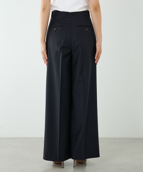 Drawing Numbers(ドローイング ナンバーズ)の「【Drawing Numbers】センタープレスワイドパンツ(スラックス・レディース・ネイビー/チャコールグレー・34/36/38)」の22枚目の写真