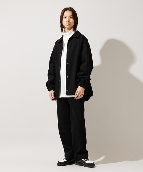 JOURNAL STANDARD(ジャーナルスタンダード)の「マルチサイズ_【ZOZO限定】DENIM SLACKS / デニムスラックス(デニムパンツ・メンズ・ネイビー/ブラック・マルチサイズ)」の3枚目の写真