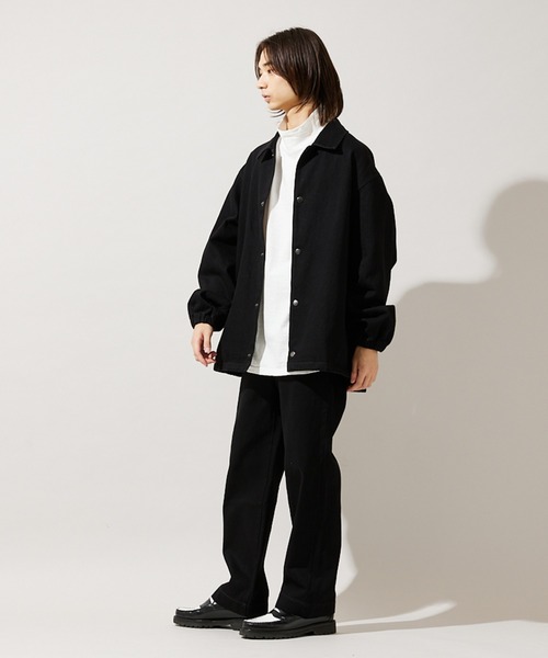 JOURNAL STANDARD(ジャーナルスタンダード)の「マルチサイズ_【ZOZO限定】DENIM SLACKS / デニムスラックス(デニムパンツ・メンズ・ネイビー/ブラック・マルチサイズ)」の5枚目の写真