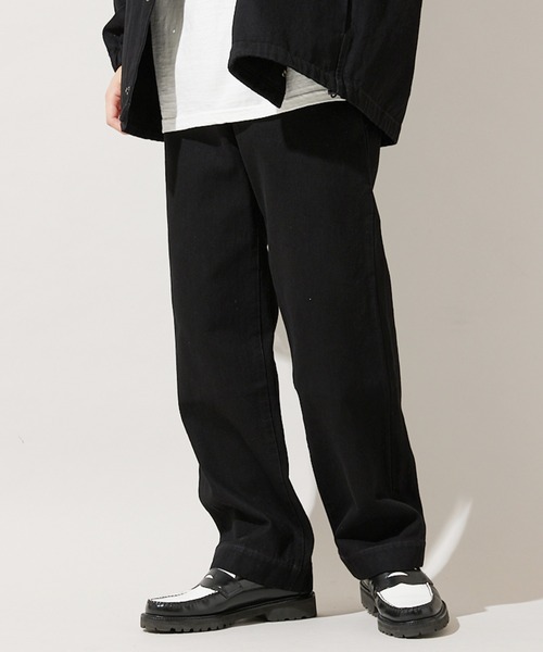 JOURNAL STANDARD(ジャーナルスタンダード)の「マルチサイズ_【ZOZO限定】DENIM SLACKS / デニムスラックス(デニムパンツ・メンズ・ネイビー/ブラック・マルチサイズ)」の7枚目の写真