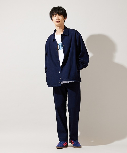 JOURNAL STANDARD(ジャーナルスタンダード)の「マルチサイズ_【ZOZO限定】DENIM SLACKS / デニムスラックス(デニムパンツ・メンズ・ネイビー/ブラック・マルチサイズ)」の11枚目の写真