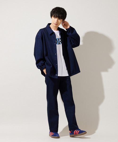 JOURNAL STANDARD(ジャーナルスタンダード)の「マルチサイズ_【ZOZO限定】DENIM SLACKS / デニムスラックス(デニムパンツ・メンズ・ネイビー/ブラック・マルチサイズ)」の13枚目の写真