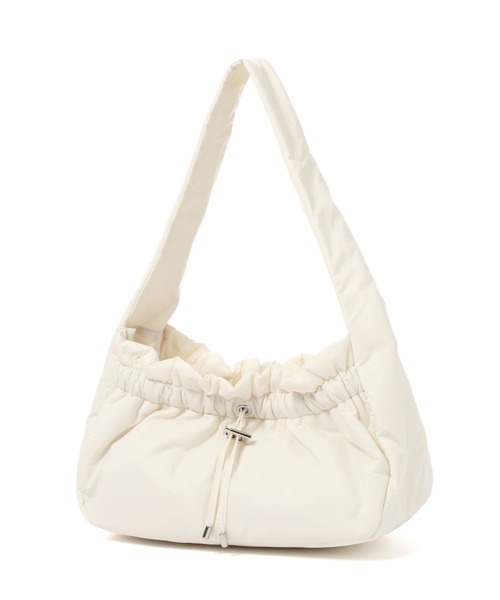 LAKOLE（ラコレ）の「パデットギャザーワンハンドルバッグ / 125596（ハンドバッグ・レディース・ブラック/イエロー/オフホワイト・FREE）」の4枚目の写真