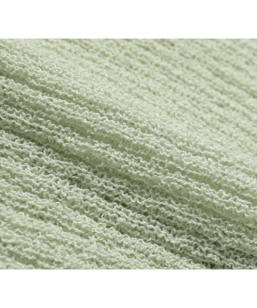 VIVID LADY（ビビッドレディー）の「半袖ニットカーディガン（カーディガン/ボレロ・レディース・アイボリー/ブラック/ミント/ベージュ/ピンク・FREE）」の8枚目の写真